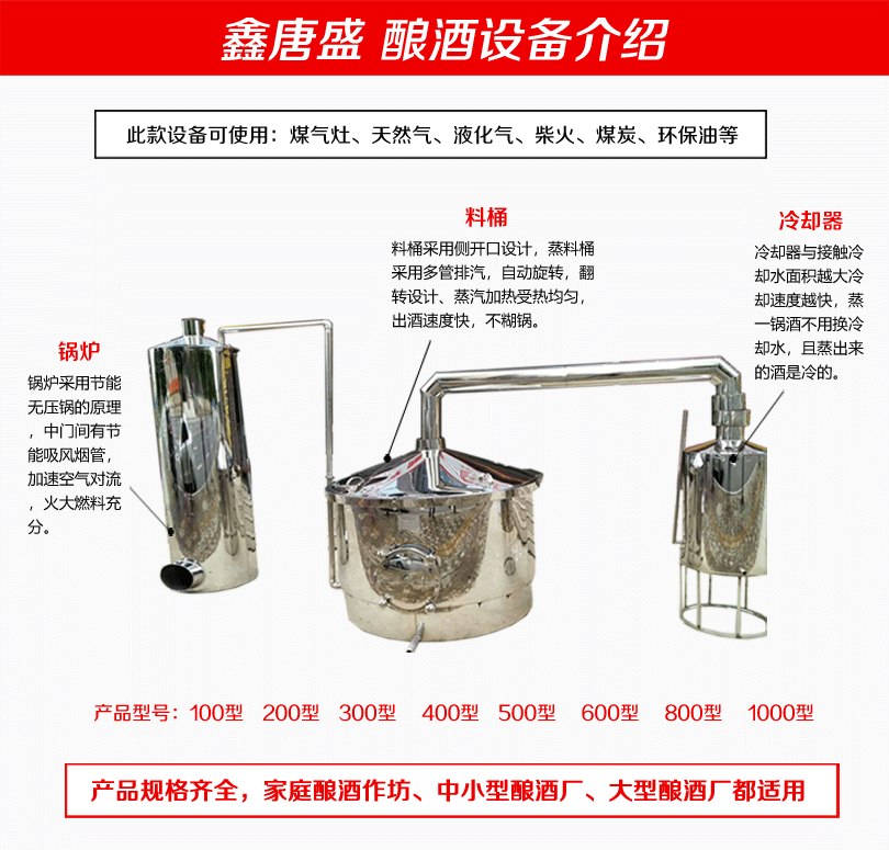 家庭釀酒設備,小型釀酒設備,白酒設備,釀酒設備